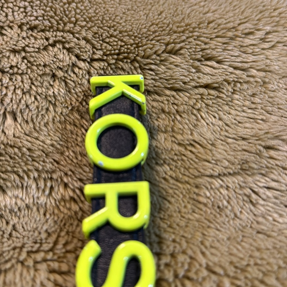 Michael Kors Green Key Chain Or Bag Charm With A Few Scratches - Picture 5 of 6